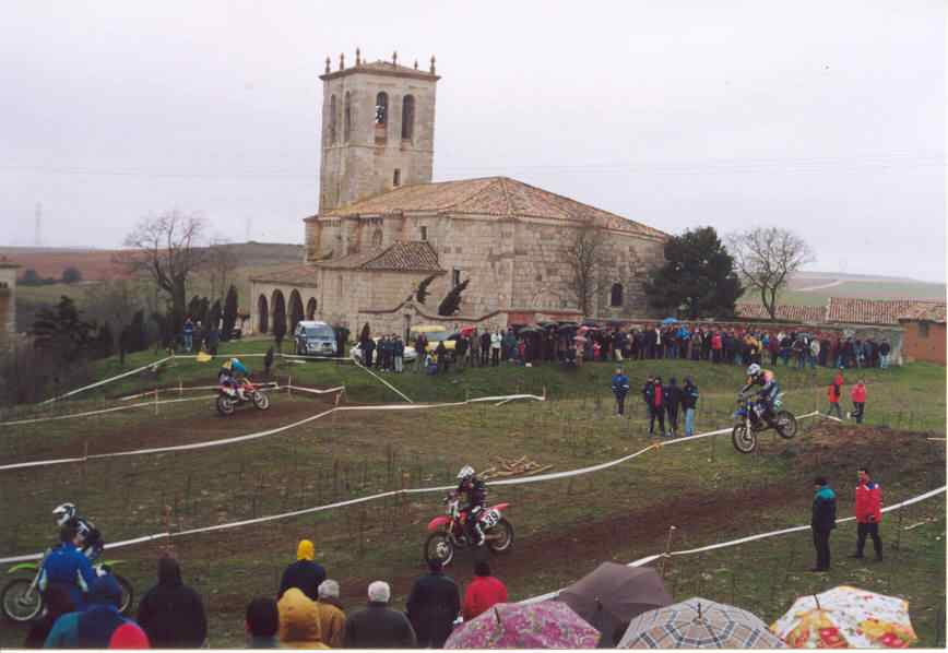 La iglesia un dia de motocross