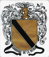 Escudo de Sandoval de la Reina, informalmente adoptado