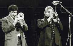 Arturo Sandoval y Dizzy Gillespie